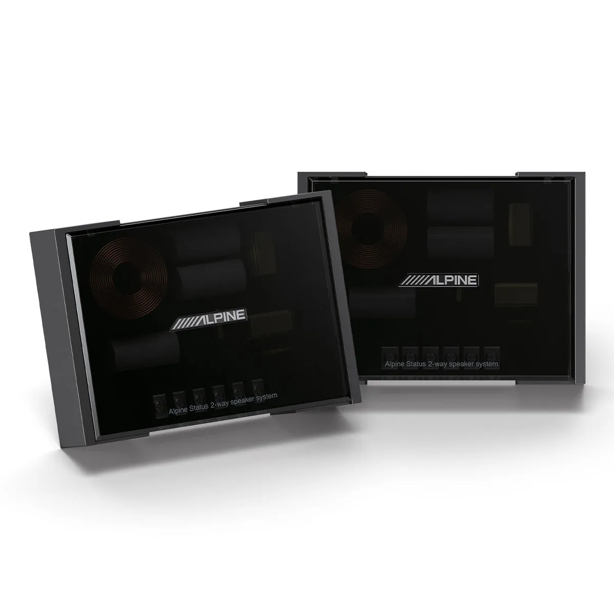 Alpine HDZ-653 Status Series 6.5" 3-Way Slim Component Speaker System