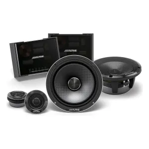 Alpine HDZ-65C Status Series 6.5" 2-Way Slim-Fit Component Speaker System