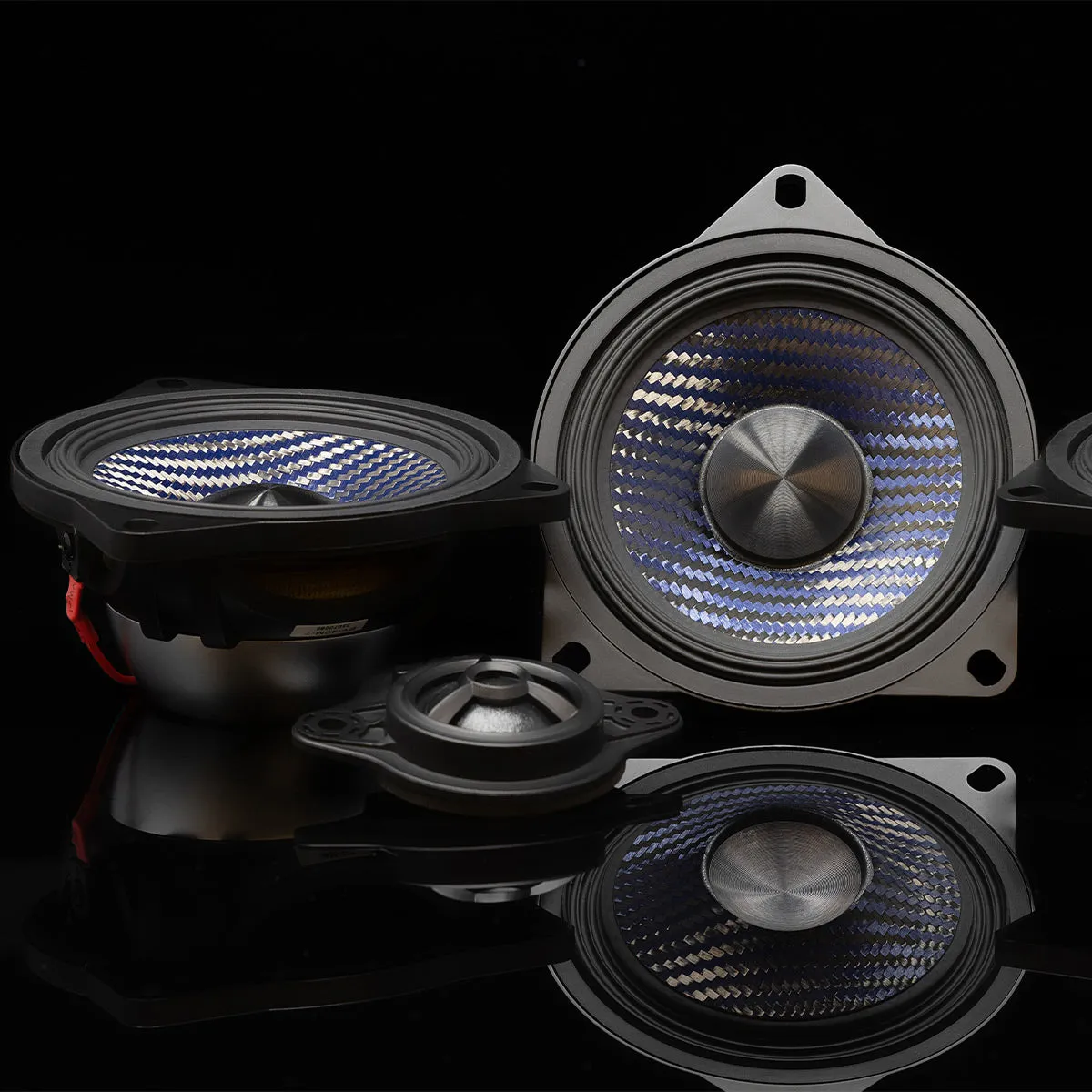 Alpine PSS-TSLA-213 11-Speaker Complete Sound System Upgrade for 2018-2021 Tesla Model 3 with Factory Base Audio