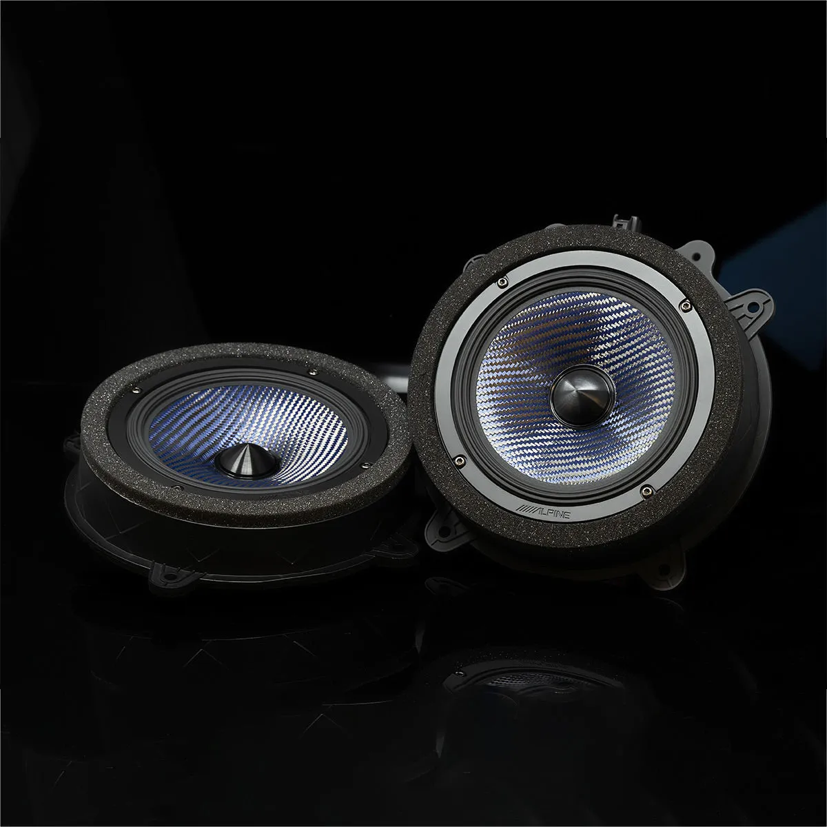 Alpine PSS-TSLA-213 11-Speaker Complete Sound System Upgrade for 2018-2021 Tesla Model 3 with Factory Base Audio