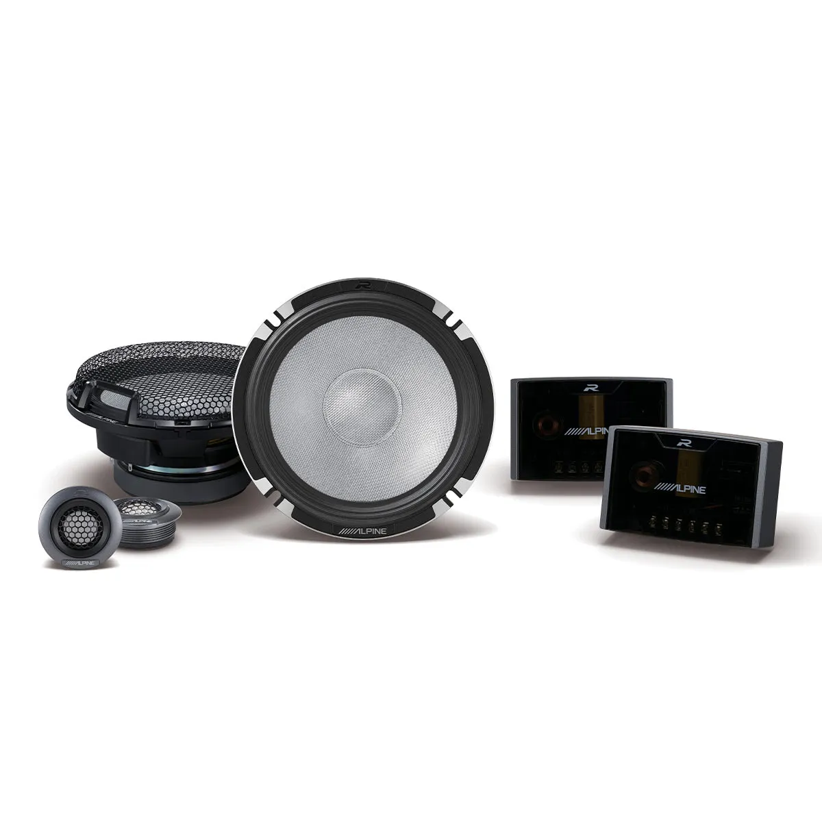 Alpine R2-S652 R-Series Pro 2-Way Component Speaker Set