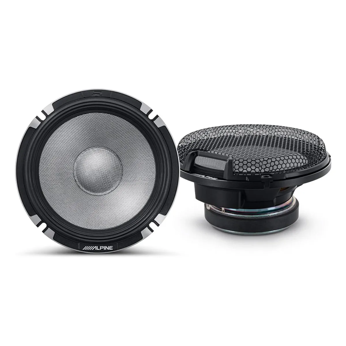 Alpine R2-S652 R-Series Pro 2-Way Component Speaker Set