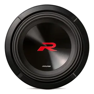 Alpine R2-W10D4 R-Series 10" 4-Ohm Subwoofer - Each