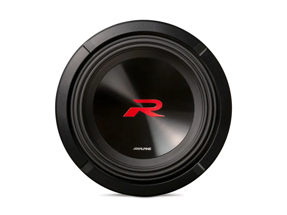 Alpine R2-W12D4 R-Series 12" Subwoofer with Dual 4-OHM Voice Coils