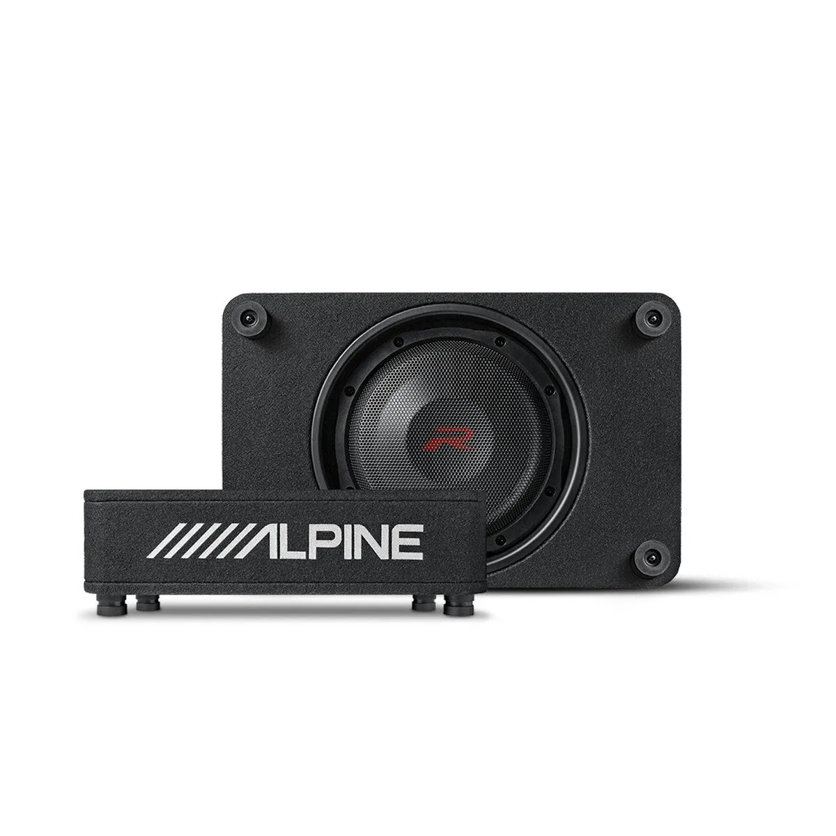 Alpine RS-SB10 R-Series 10 Shallow Preloaded Subwoofer Enclosure