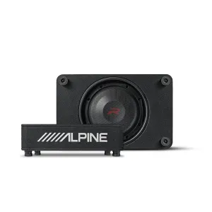 Alpine RS-SB10 R-Series 10 Shallow Preloaded Subwoofer Enclosure