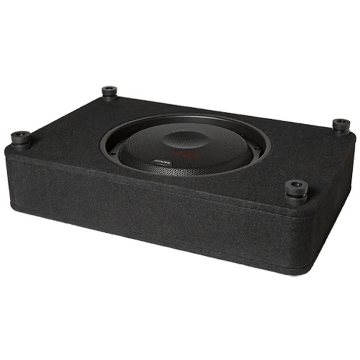 Alpine RS-SB12 Single 12 R-Series Shallow Preloaded Subwoofer Enclosure