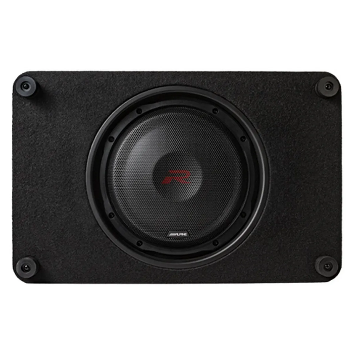 Alpine RS-SB12 Single 12 R-Series Shallow Preloaded Subwoofer Enclosure
