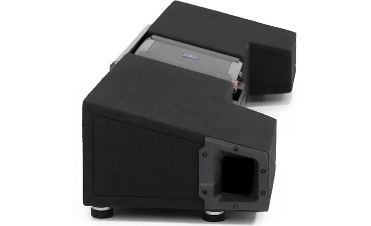Alpine S-DB8V-TRK  Dual 8 Alpine Halo S-Series Preloaded Truck Subwoofer Enclosure with ProLink