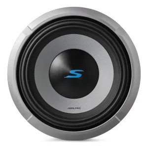 Alpine S2-W10D4 S-Series 10" 4-Ohm Subwoofer - Each