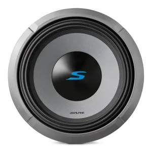 Alpine S2-W12D4 S-Series 12" 4-Ohm Subwoofer - Each