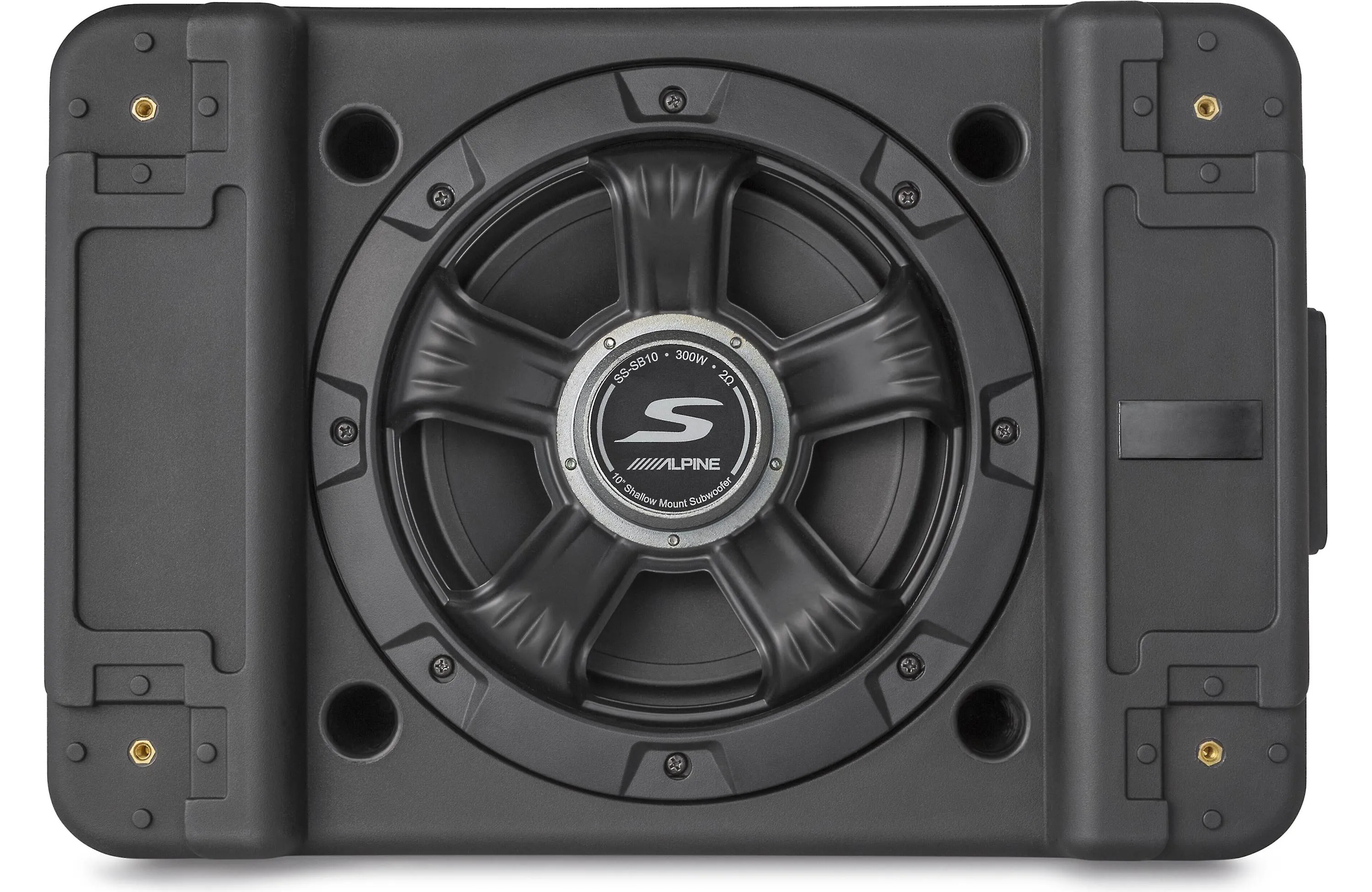 Alpine SS-SB10 10 S-Series Shallow Preloaded Subwoofer Enclosure