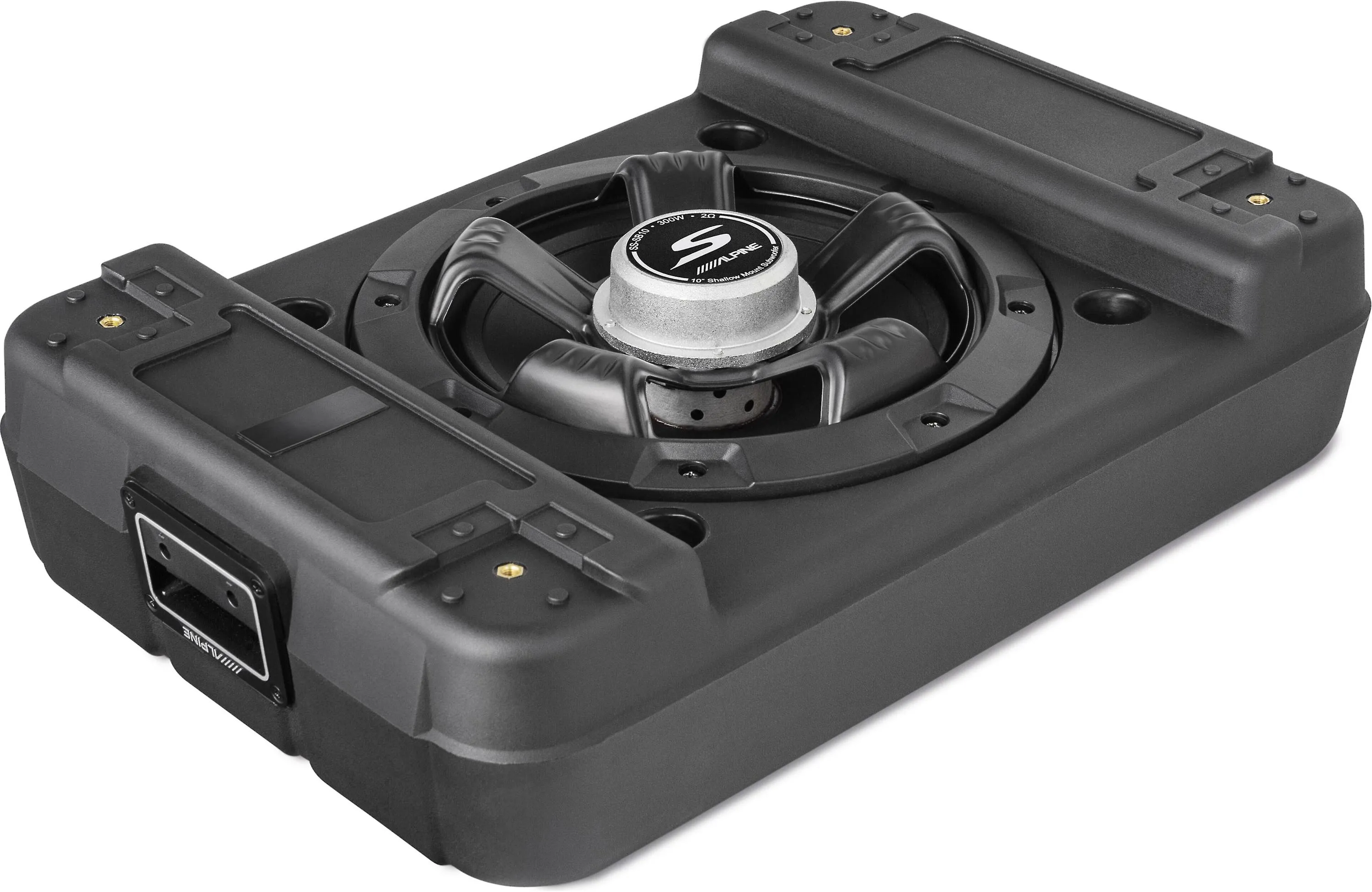 Alpine SS-SB10 10 S-Series Shallow Preloaded Subwoofer Enclosure