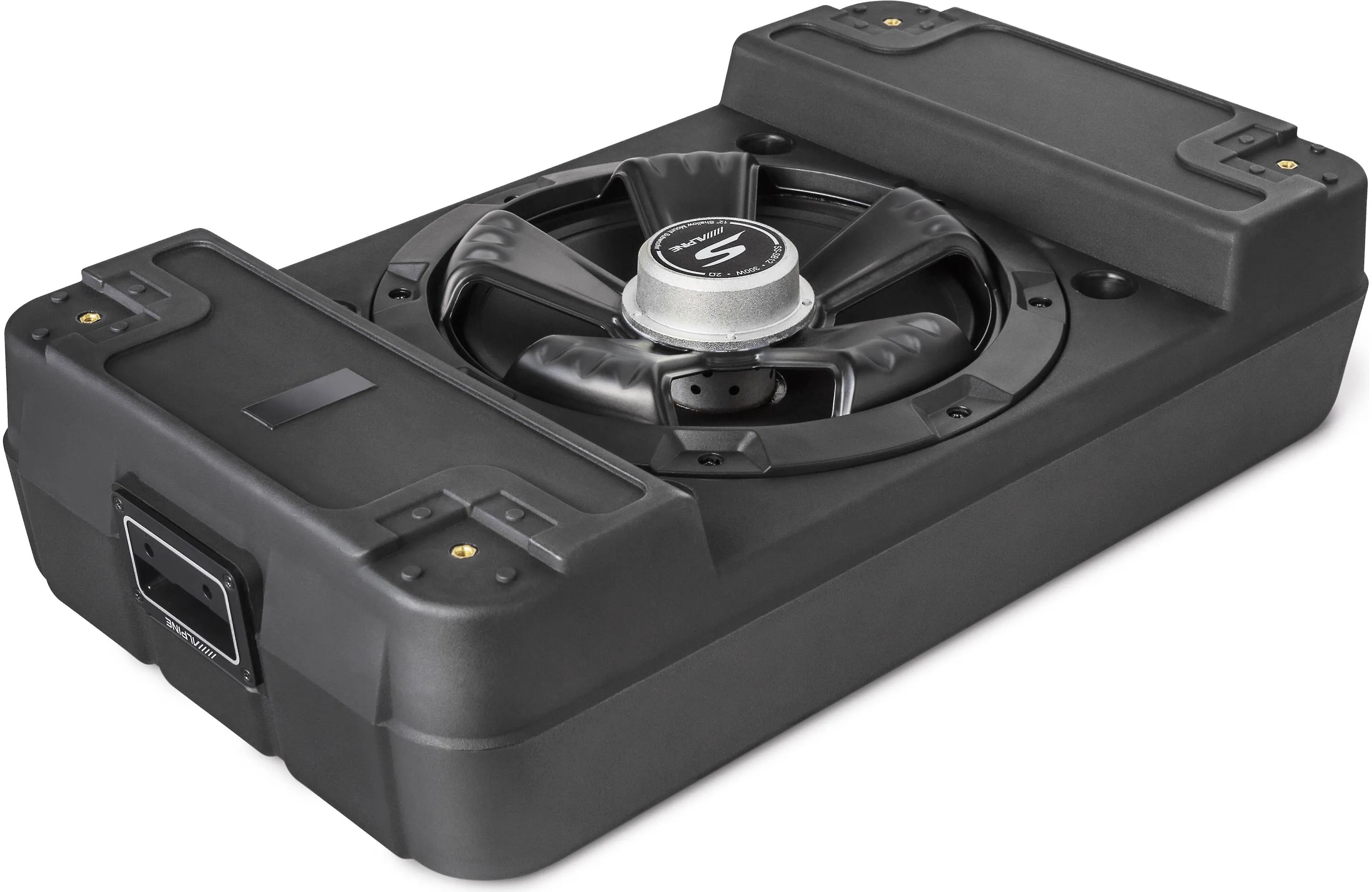 Alpine SS-SB12 12 S-Series Shallow Preloaded Subwoofer Enclosure