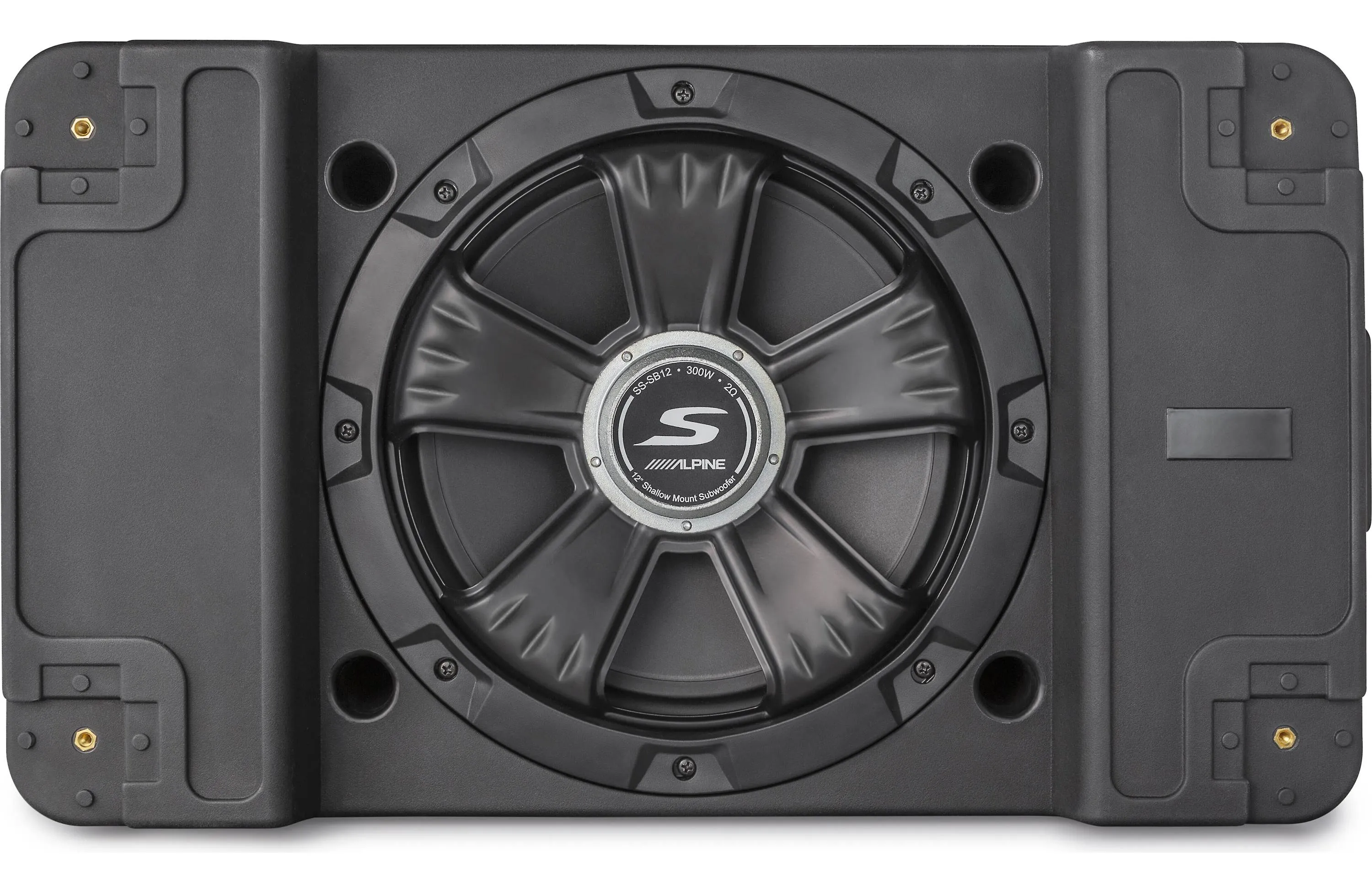 Alpine SS-SB12 12 S-Series Shallow Preloaded Subwoofer Enclosure