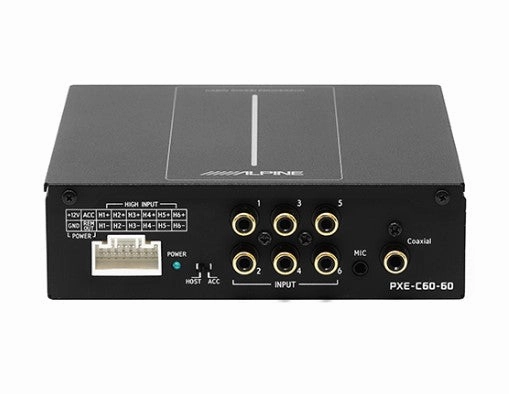 Alpine PXE-C60-60 OPTIM6 6-Channel Sound Processor with Automatic Sound Tuning