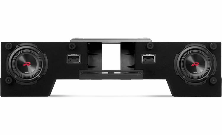 Alpine R2-DB8V-TRK Dual 8 Alpine Halo R-Series Preloaded Truck Subwoofer Enclosure with ProLink