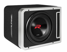 ALPINE R2-SB12V  SINGLE 12" ALPINE HALO R-SERIES PRELOADED SUBWOOFER ENCLOSURE