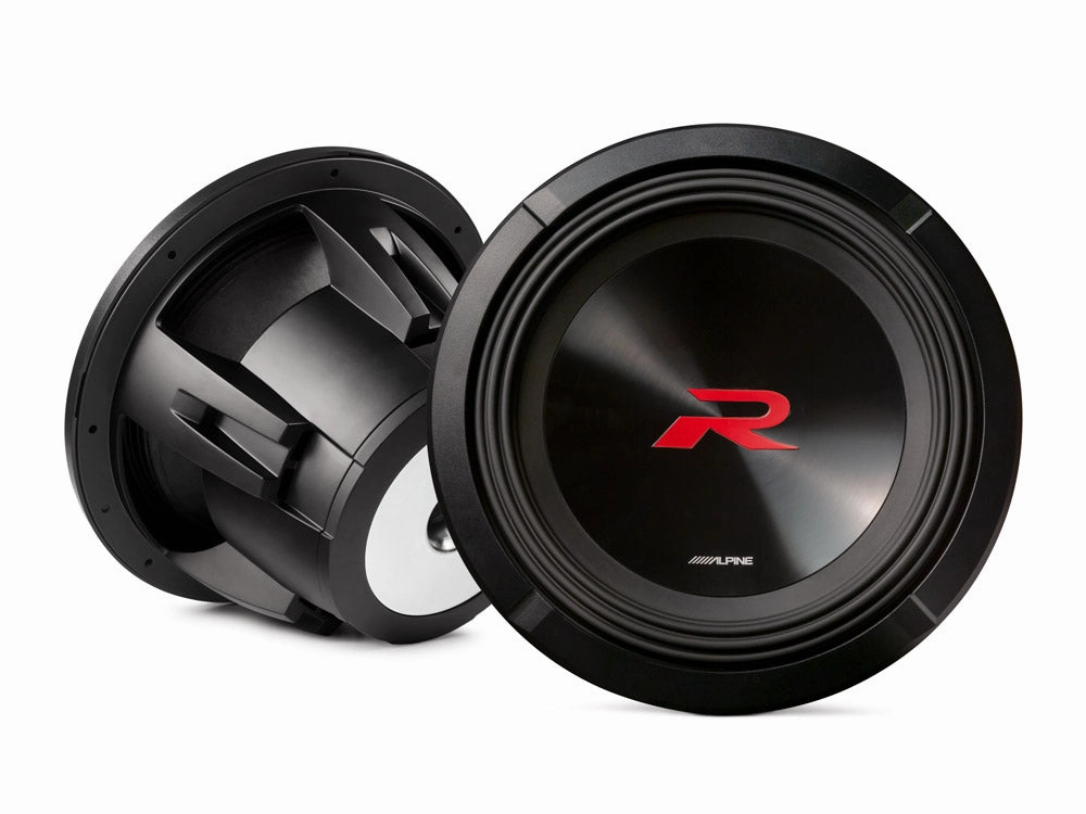 Alpine R2-W12D2 R-Series 12" Subwoofer with Dual 2-OHM Voice Coils