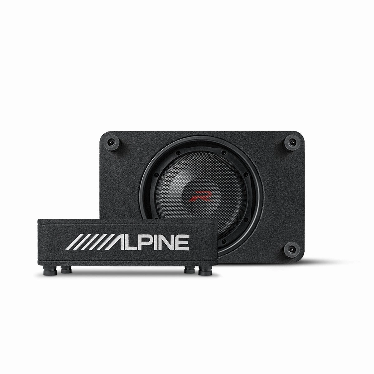 Alpine RS-SB10 R-Series 10 Shallow Preloaded Subwoofer Enclosure