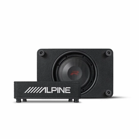 Alpine RS-SB10 R-Series 10 Shallow Preloaded Subwoofer Enclosure