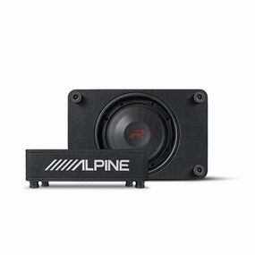 Alpine RS-SB10 R-Series 10 Shallow Preloaded Subwoofer Enclosure