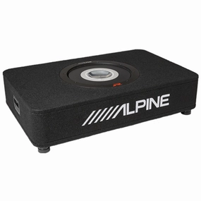Alpine RS-SB12 Single 12 R-Series Shallow Preloaded Subwoofer Enclosure