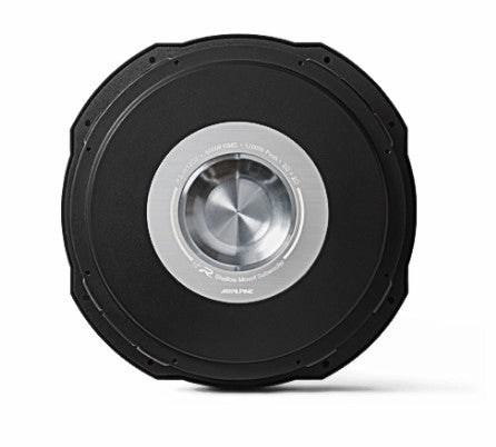 Alpine RS-W12D4 R-Series 12" Shallow Subwoofer with Dual 4-OHM Voice Coils