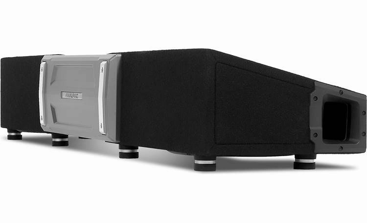Alpine S-DB8V-TRK  Dual 8 Alpine Halo S-Series Preloaded Truck Subwoofer Enclosure with ProLink