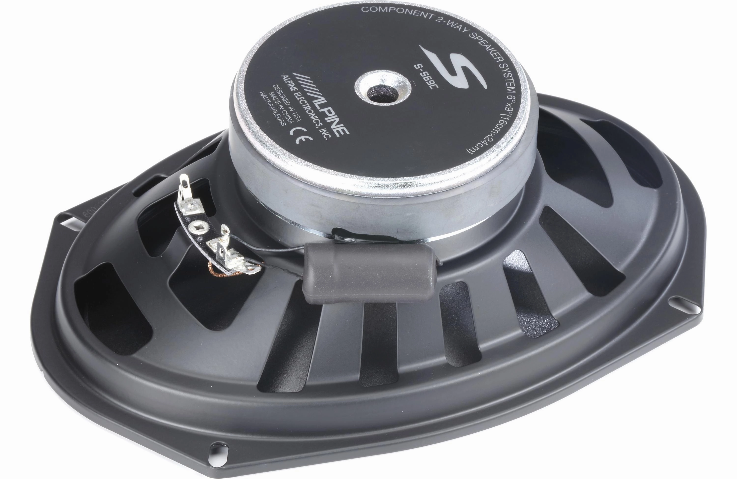 Alpine S-S69C S-Series 6" x 9" Component Speaker System