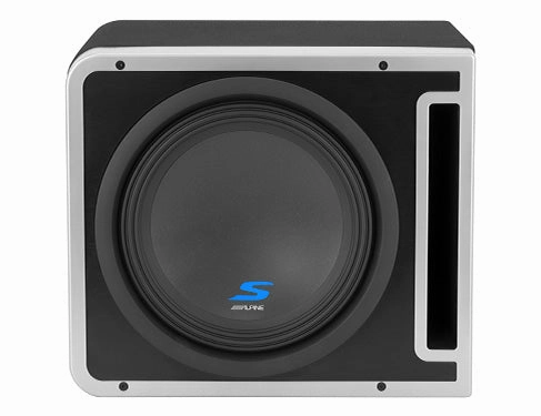 Alpine S-SB12V Single 12" Alpine Halo S-Series Preloaded Subwoofer Enclosure