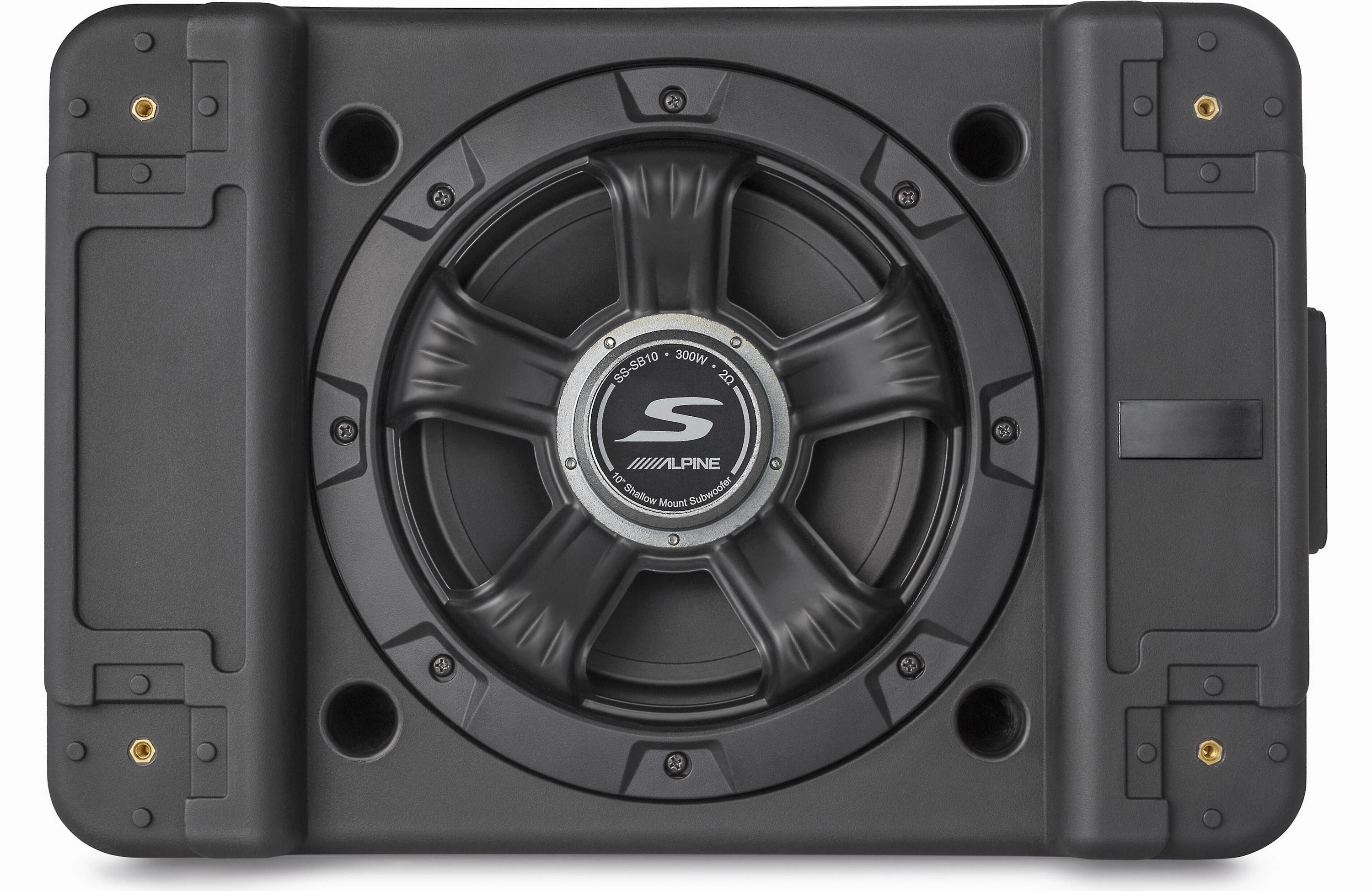 Alpine SS-SB10 10 S-Series Shallow Preloaded Subwoofer Enclosure