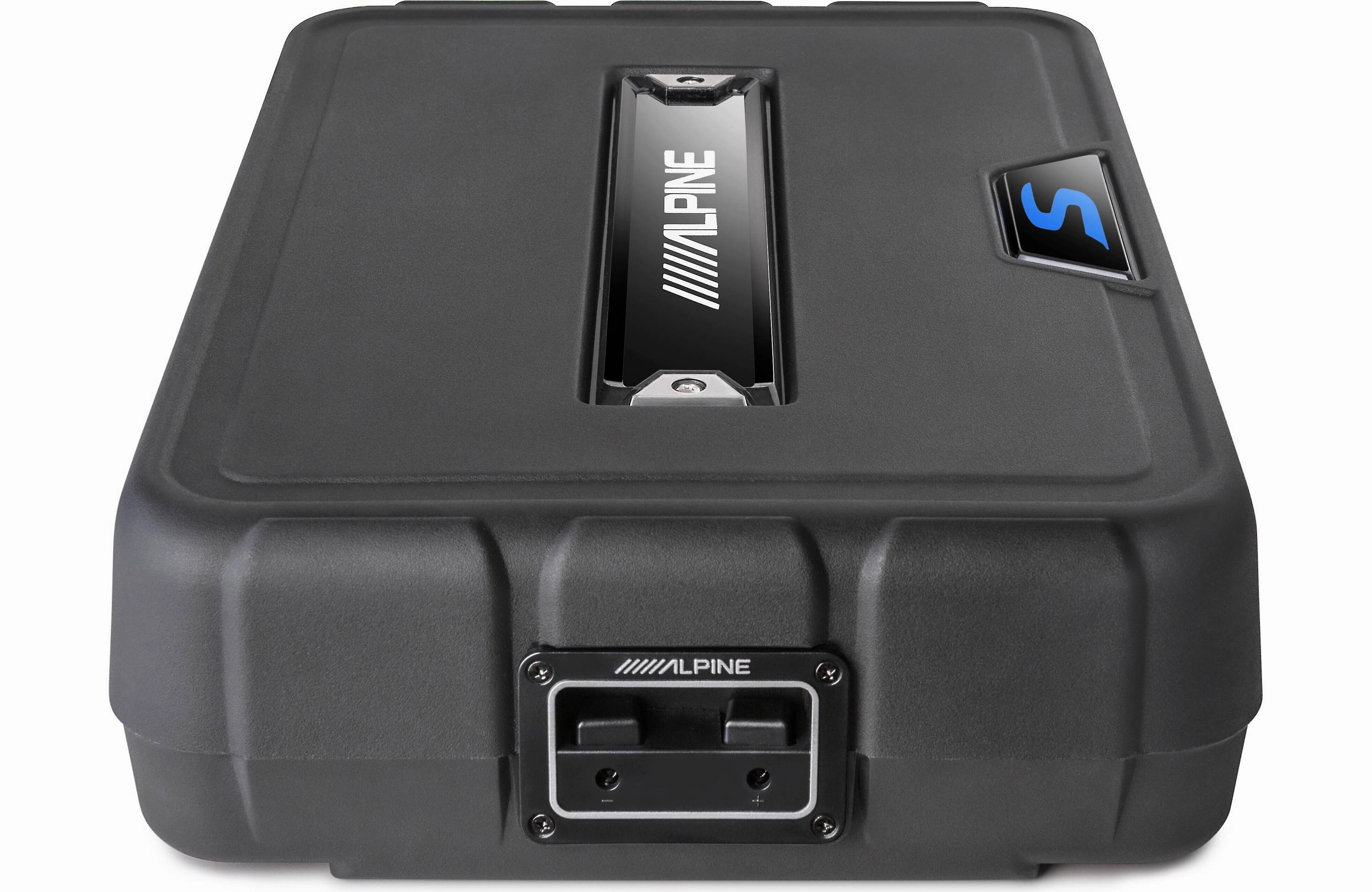 Alpine SS-SB10 10 S-Series Shallow Preloaded Subwoofer Enclosure