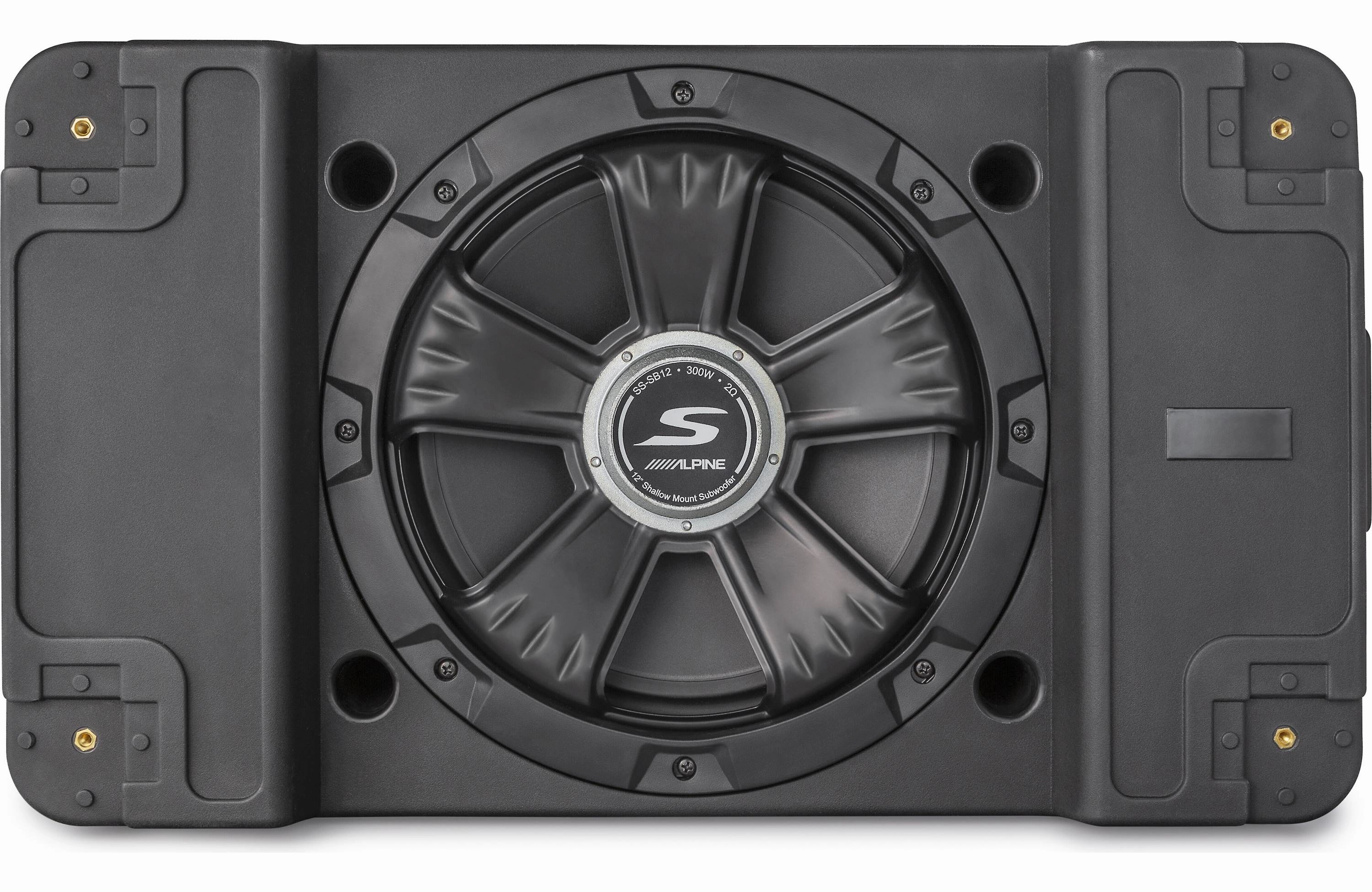 Alpine SS-SB12 12 S-Series Shallow Preloaded Subwoofer Enclosure