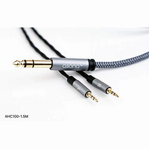 Asona Replacement Headphone Cable 2.5mm connectors / 6.3mm terminated