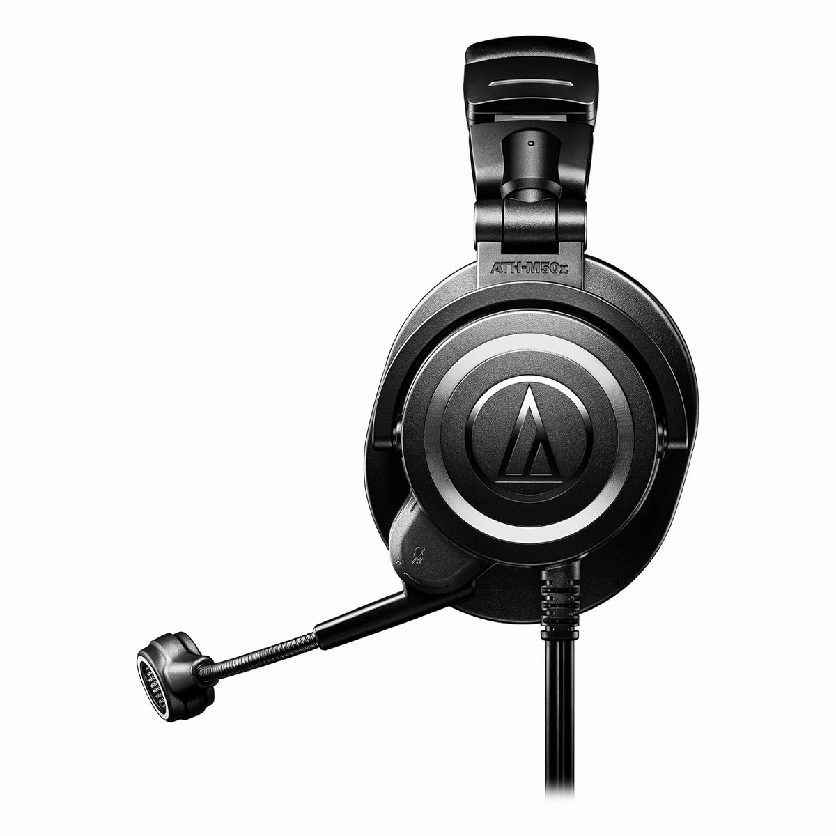 Audio-Technica ATH-M50xSTS-USB StreamSet Closed-Back Headphones with Boom Mic