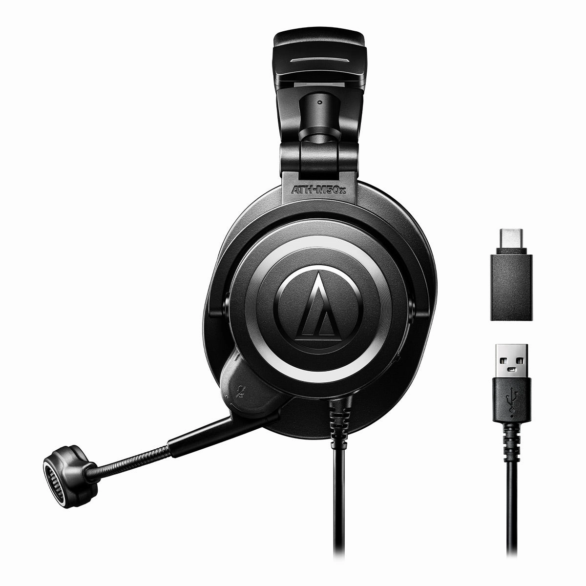 Audio-Technica ATH-M50xSTS-USB StreamSet USB Closed-Back Streaming Headset