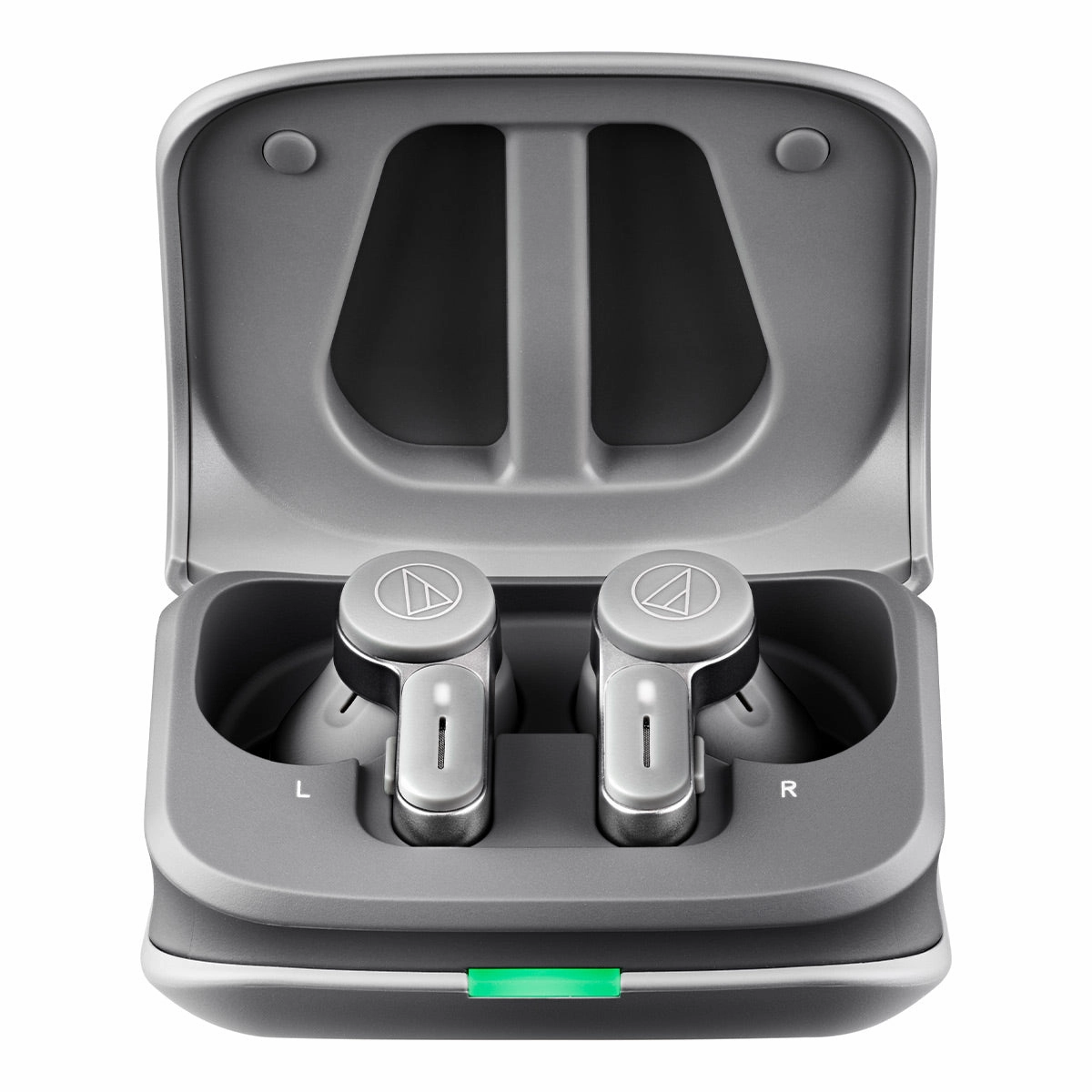 Audio-Technica ATH-TWX7 Truly Wireless Earbuds (Gray)