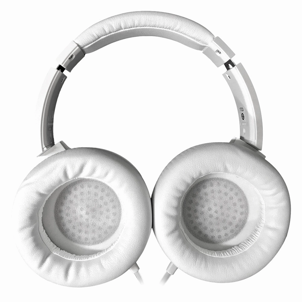 Audio-Technica ATH-WS550iS White Solid Bass with In-Line volume Controls