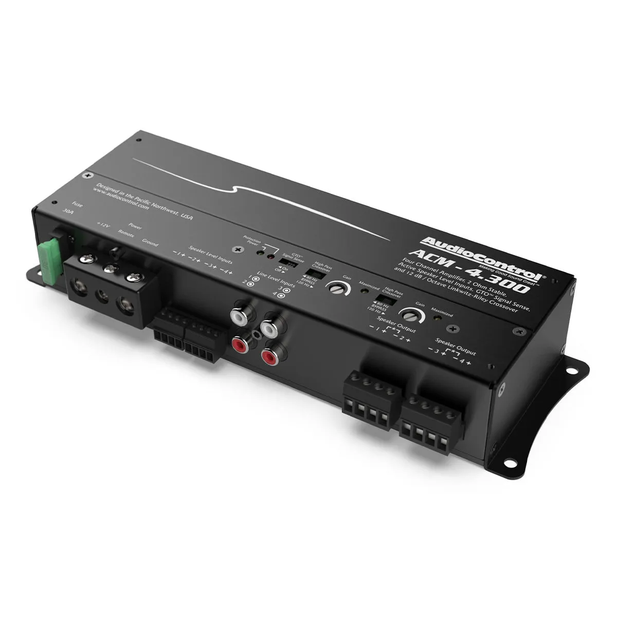 AudioControl ACM-4.300 4-Channel Micro Amplifier