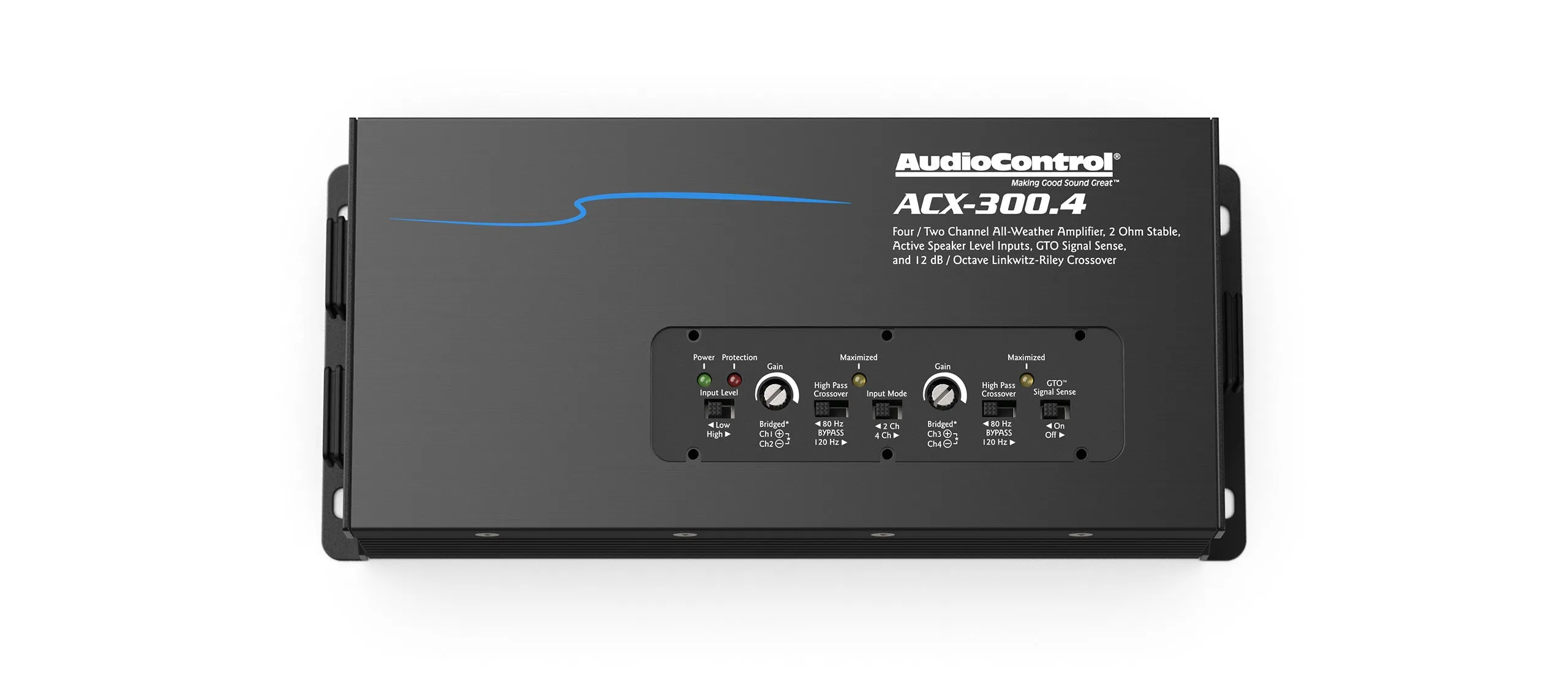 AudioControl ACX-300.4 All-Weather 4 Channel Amplifier with Accubass