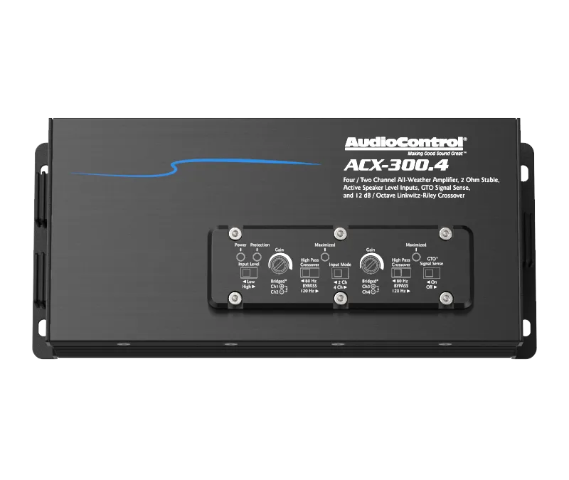 AudioControl ACX-300.4 All-Weather 4 Channel Amplifier with Accubass