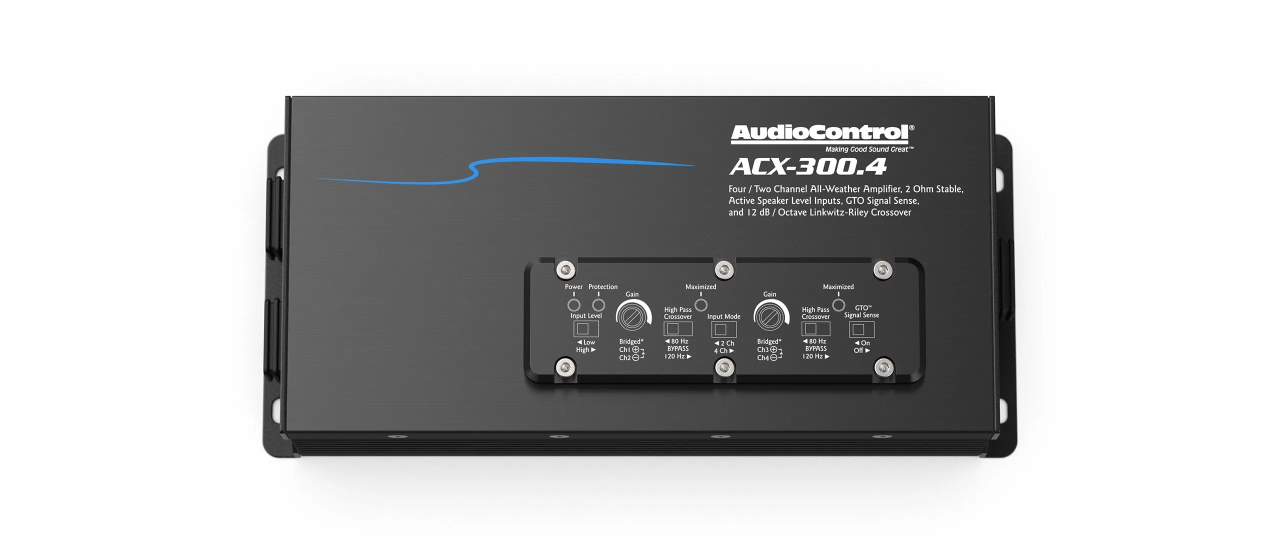 AudioControl ACX-300.4 All-Weather 4 Channel Amplifier with Accubass