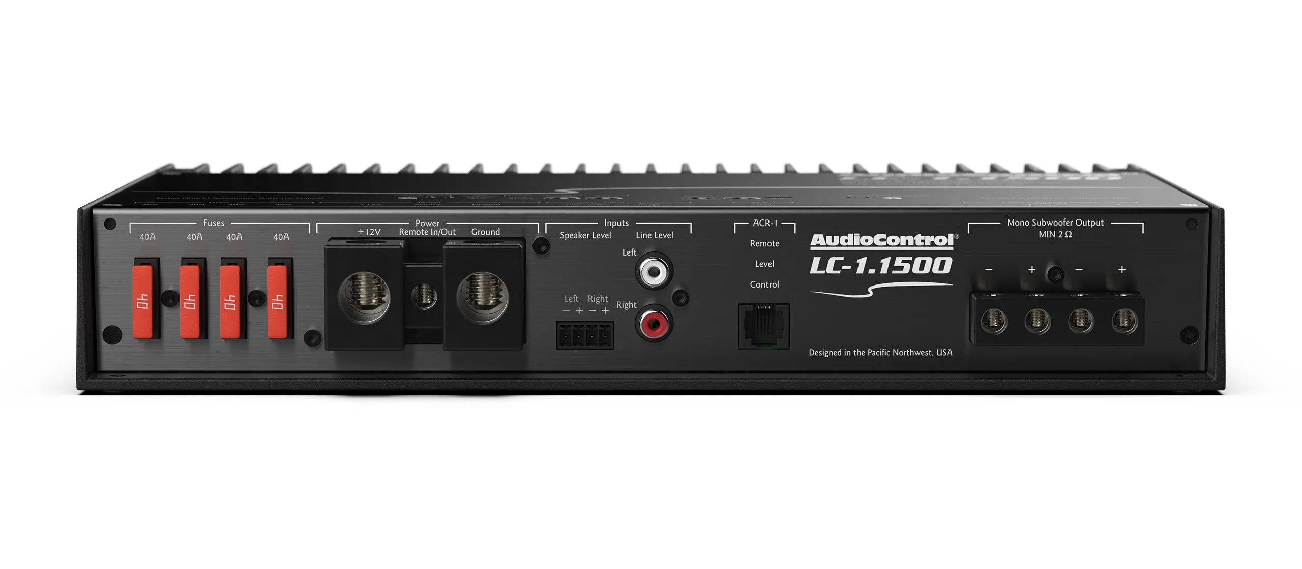Audiocontrol LC-1.1500 High-Power Mono Amp With Accubass