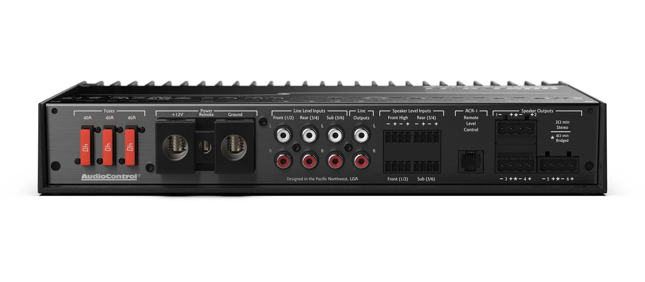 Audiocontrol LC-6.1200 6 Channel Amp With Accubass