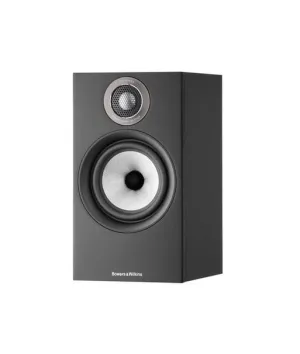 B&W 606 S3 Bookshelf Speakers - Matte Black