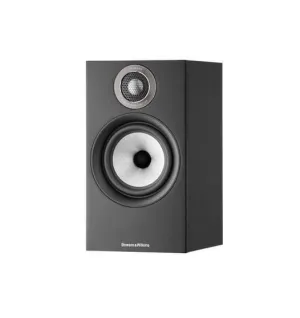 B&W 607 S3 Bookshelf Speaker - Matte Black