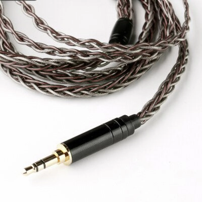 BGVP 6N OCC Silver 8 Core Hybrid HiFi Earphone Upgrade Cable
