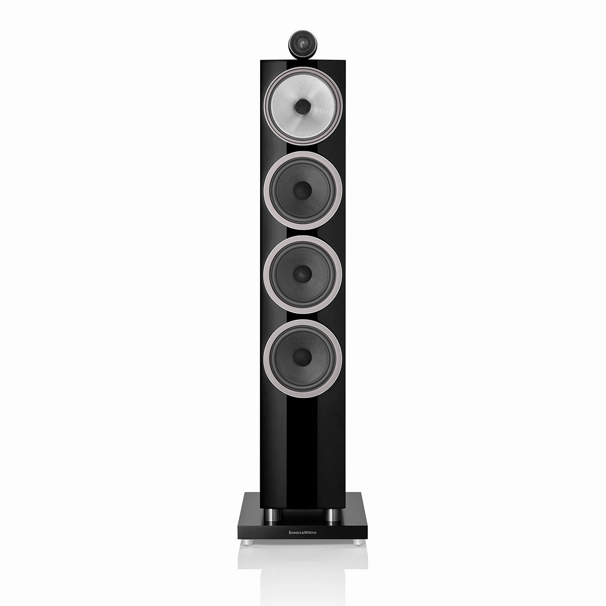 Bowers & Wilkins 702 S3 3-Way Floorstanding Speaker - Pair (Gloss Black)
