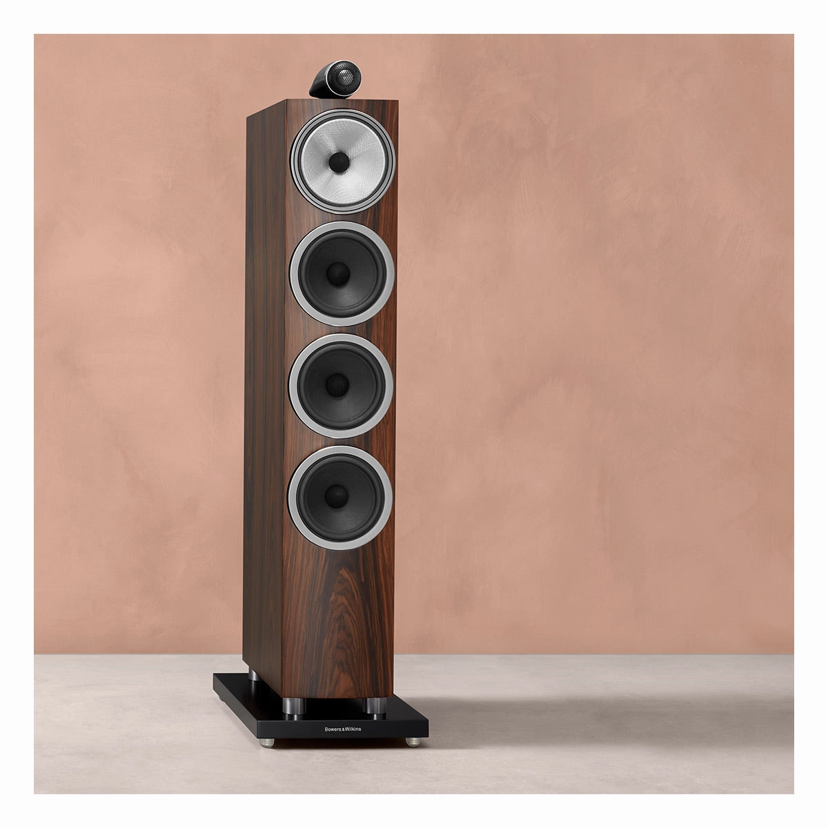 Bowers & Wilkins 702 S3 3-Way Floorstanding Speaker - Pair (Mocha)
